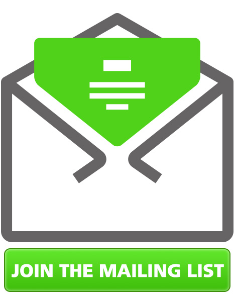 Join our mailing list!